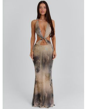 Outcast Taytum Maxi Dress Tempera - Multicolour