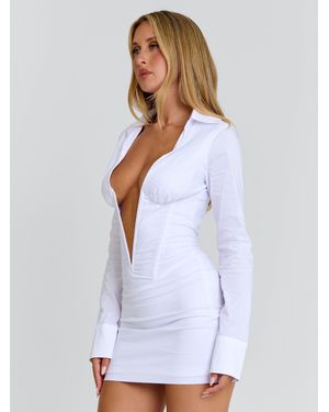 Outcast Elizabeth Mini Dress - White