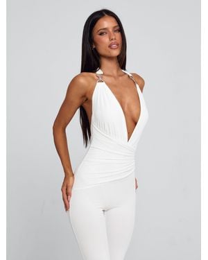 Outcast Carys Jumpsuit - White