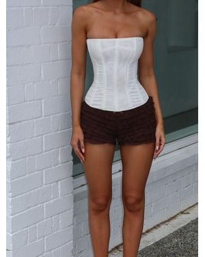 Outcast Bayley Shorts Chocolate - Grey