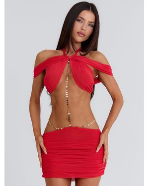 Outcast Jessika Mini Dress - Red