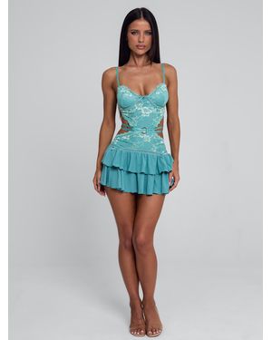 Outcast Santana Mini Dress - Blue