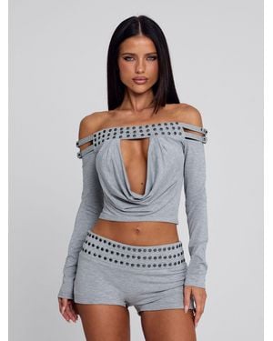 Outcast Zayana Shorts Marle - Gray