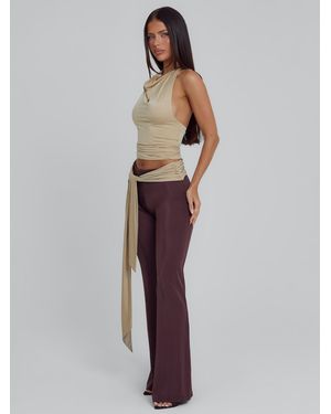Outcast Minna Pant Tan - Brown
