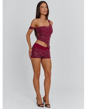 Outcast Roc Shorts Deep - Red