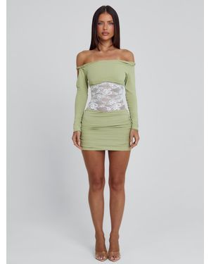 Outcast Lexa Mini Dress - Green