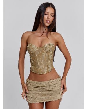 Outcast Monty Mini Skirt - Green