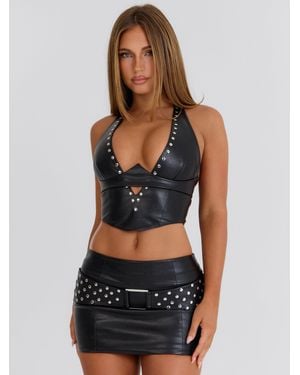 Outcast Kendal Corset Top - Black