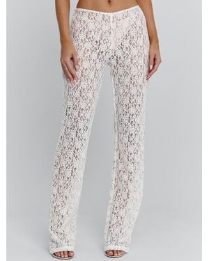 Outcast Avenelle Pant - White