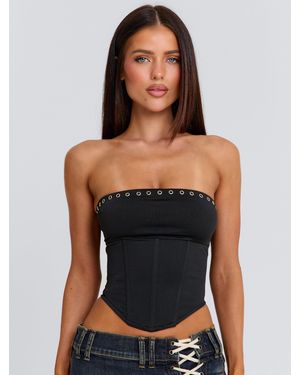 Outcast Tutai Corset Top - Black