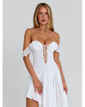 Outcast Brisa Maxi Dress - White
