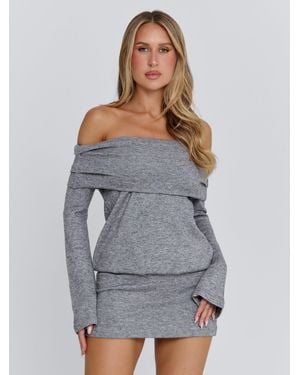 Outcast Kyola Mini Dress - Grey