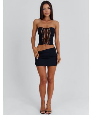 Outcast Delice Mini Skirt - Black
