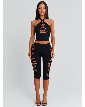 Outcast Zhera Capri Pants - Black