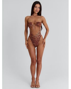 Outcast Monikka Bodysuit Zing - Brown