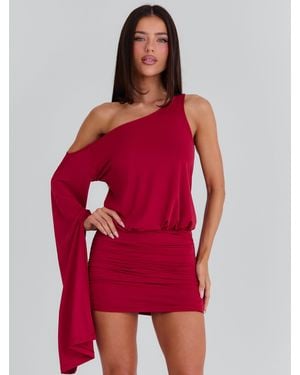 Outcast Kathrin Mini Dress - Red