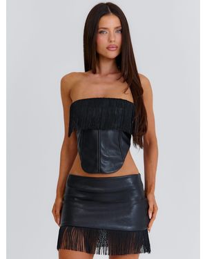 Outcast Jakayla Corset Top - Blue