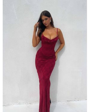 Outcast Dylan Maxi Dress - Red