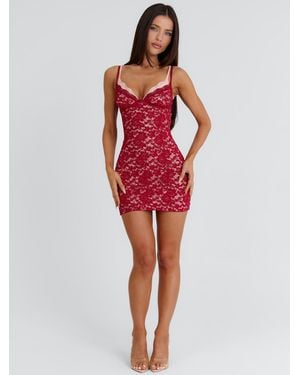 Outcast Michaela Mini Dress - Red
