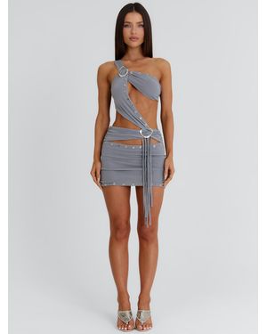 Outcast Moorena Mini Dress - Blue