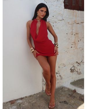 Outcast Nora Mini Dress - Red
