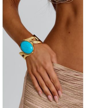 Outcast Rune Bangle - Brown