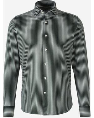 Santa Eulalia Camisa Algodón Rayas - Gris