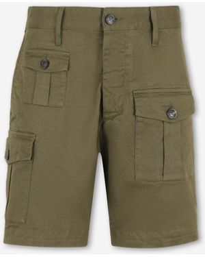 DSquared² Bermudas Sexy Cargo - Verde