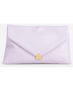 Dries Van Noten Bolso Clutch Sobre - Rosa