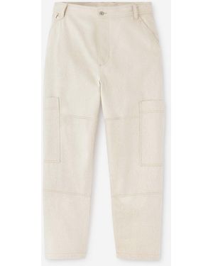 Jacquemus Jeans Carré De-Nîmes - Blanco