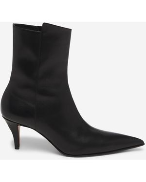 McQueen Botas Birdee Piel - Negro