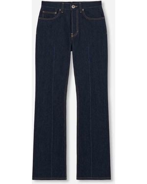 McQueen Jeans Slim Algodón - Azul
