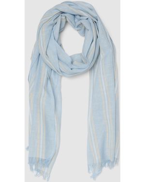 OVS Sciarpa Azzurra A Righe - Blu