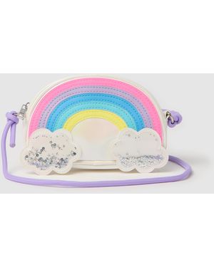 OVS Borsa A Tracolla Arcobaleno, Bambina, Taglia - Multicolore