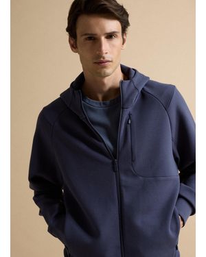 Piombo Tech Full-Zip Traspirante - Blu