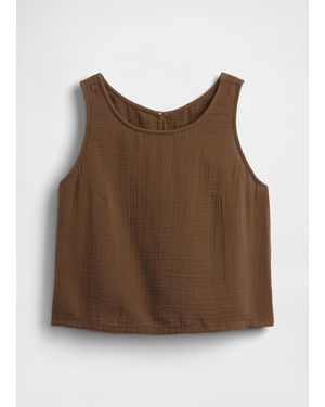 Gap Tank Top - Marrone