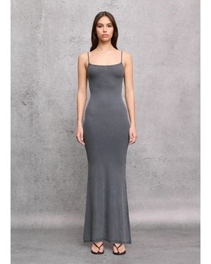Utopia Long Dress Vintage, Donna, Taglia - Grigio