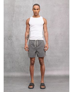 Utopia Cargo Swim Shorts Vintage, Uomo, Taglia - Grigio
