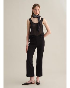Piombo Canotta Da Donna - Nero