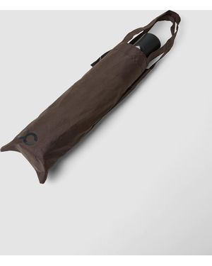 URBAN COMMUTER Ombrello Pieghevole Scuro Con Custodia, Donna, Taglia - Metallizzato
