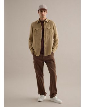 Piombo Camicia A Maniche Lunghe - Neutro