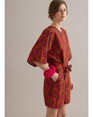 Piombo Camicia - Rosso