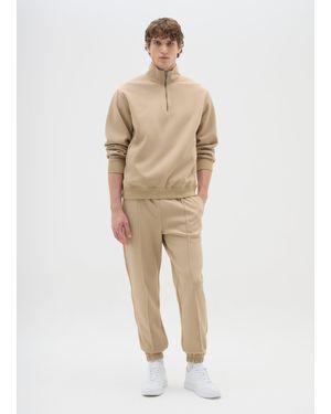 OVS Ovs Felpa Con Mezza Zip, Uomo, Taglia - Neutro