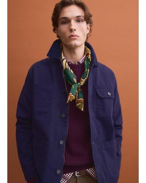 Piombo Shacket - Blu