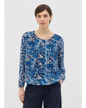 Hybrid Blusa Stampata, Donna, Taglia