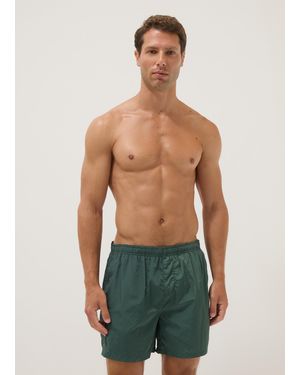 URBAN COMMUTER Boxer Mare Con Vita Elasticizzata, Uomo, Taglia - Verde