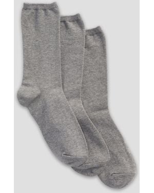 Gap Tripack calze midi stretch - Grigio