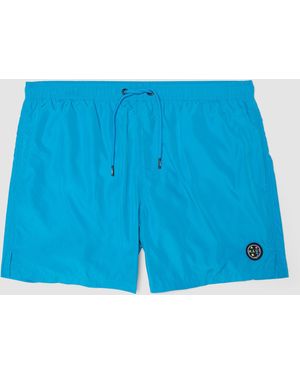 Maui Boxer Mare Con Vita Elasticizzata E Coulisse, Uomo, Taglia - Blu