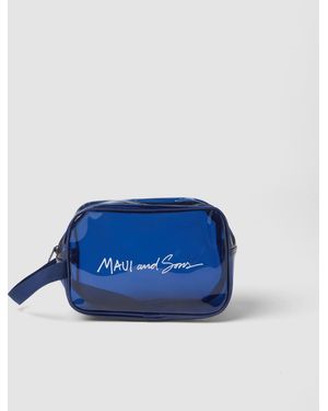 Maui Beauty Case Con Chiusura A Cerniera, Uomo, Taglia - Blu