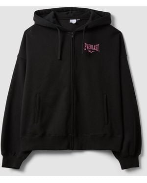 Everlast Felpa Nera Con Cappuccio - Nero